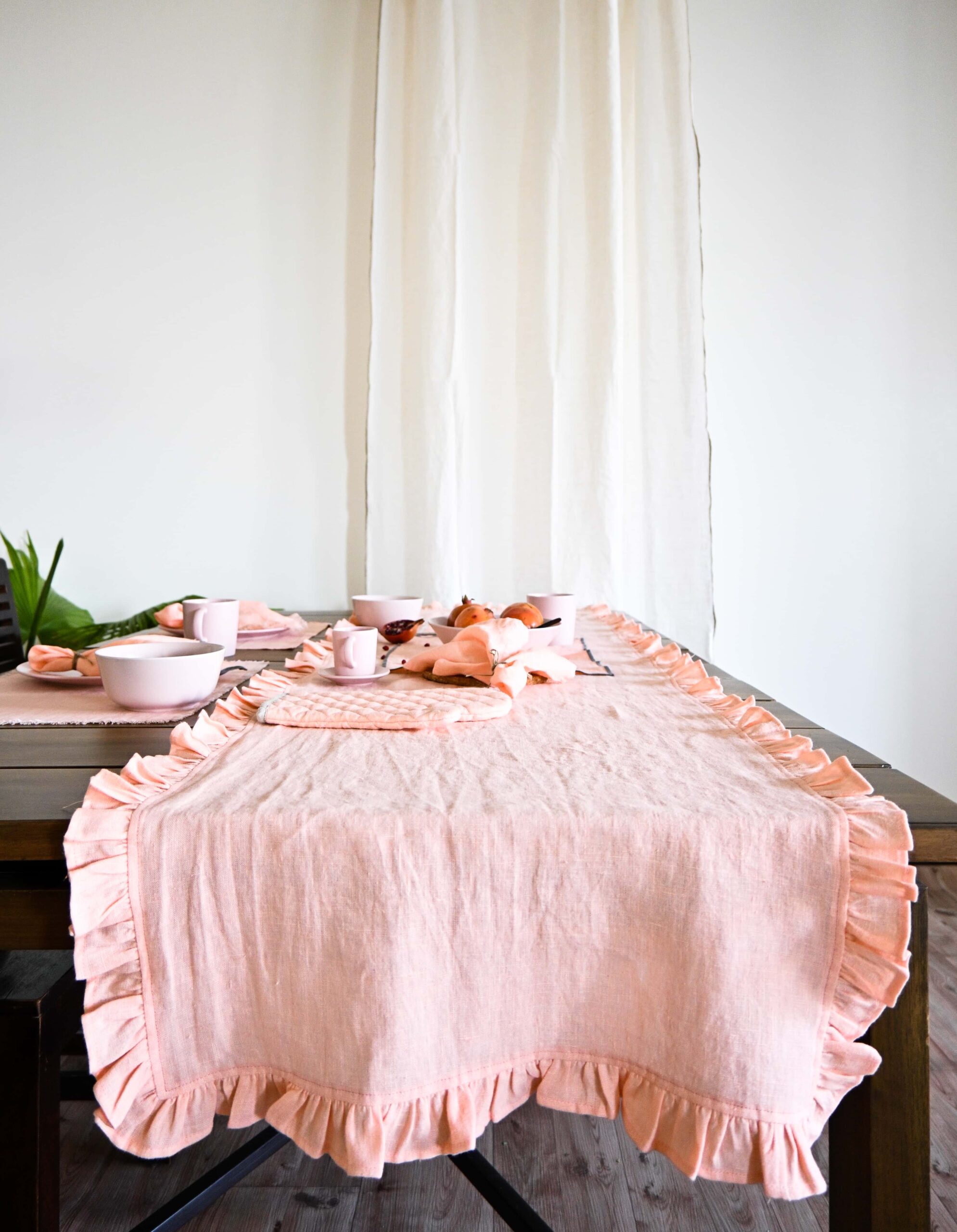 Light Pink Table Runner – Gad Fashions